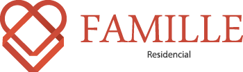 Famille Residencial Logo Colorida